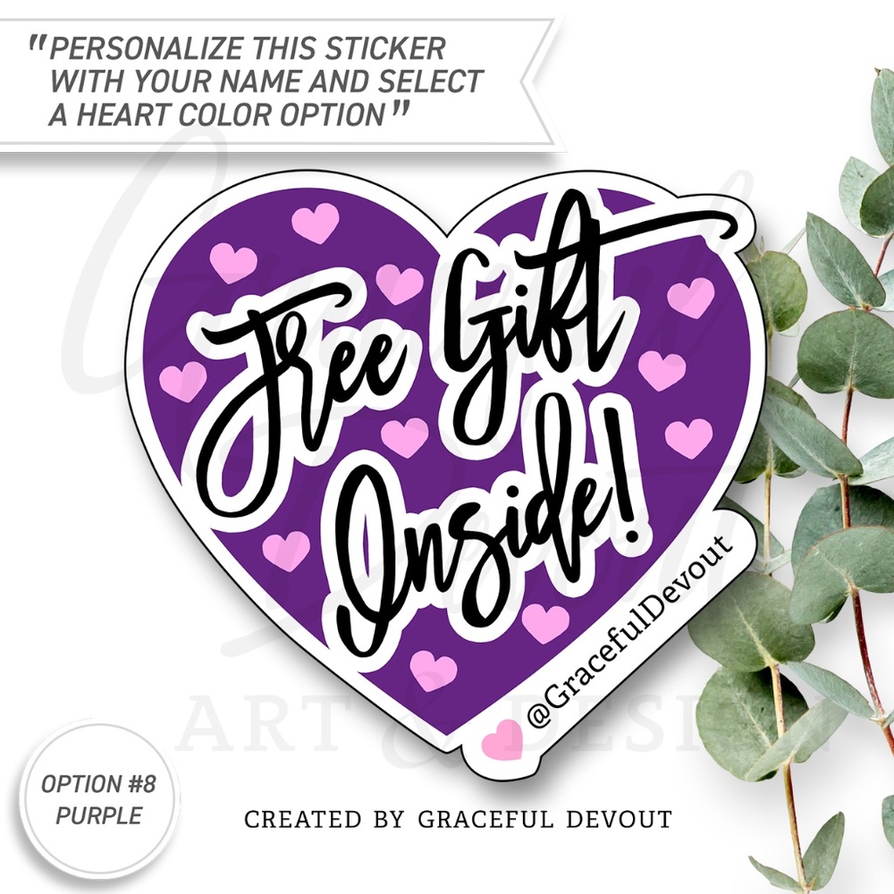 Free Gift Inside! - 2" (inches)(48ct.) Stickers - Picture 9 of 14
